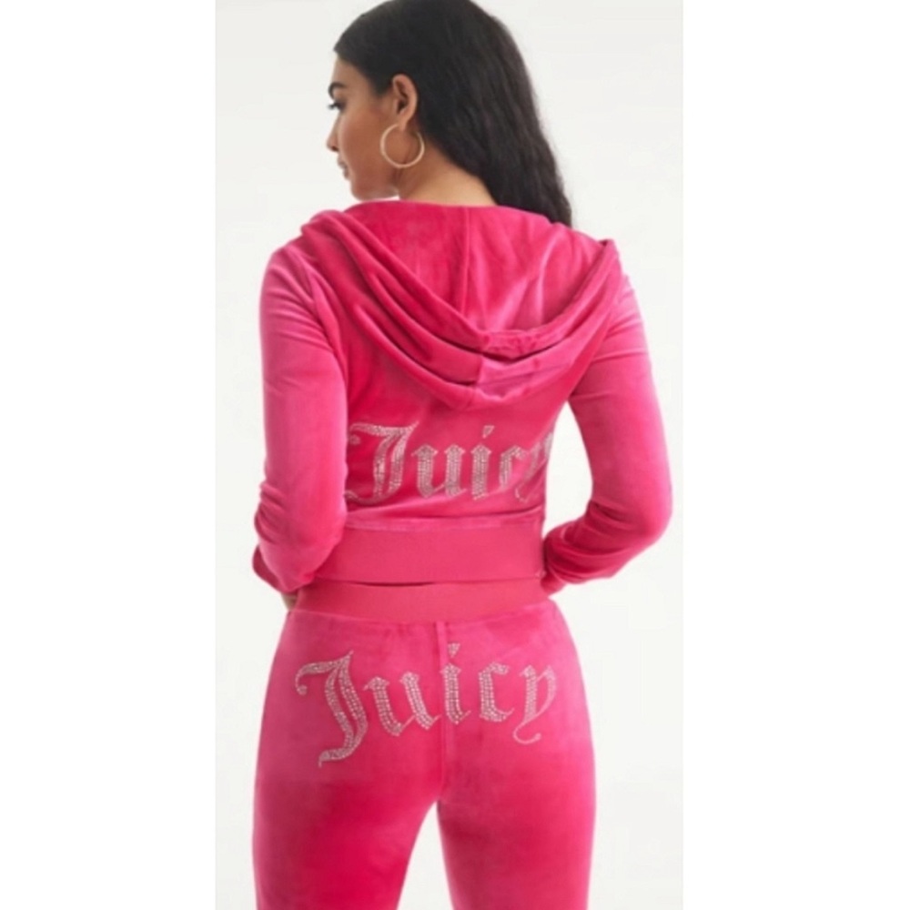 Juicy Couture Fuchsia Velour Set